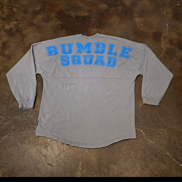 Spirit Jersey Gray Rudolph “Bumble Squad” Long Sleeve Tee Size L - Picture 2 of 7